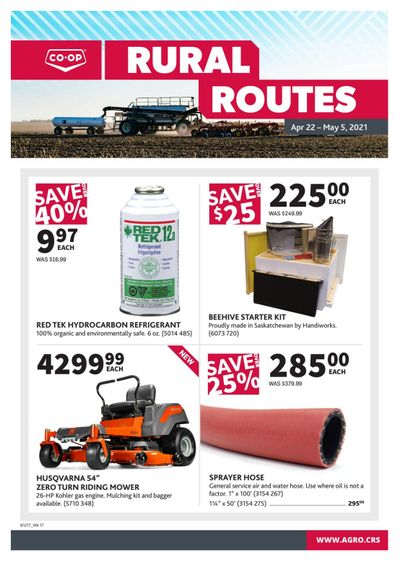 Co-op (West) Rural Routes Flyer April 22 to May 5
