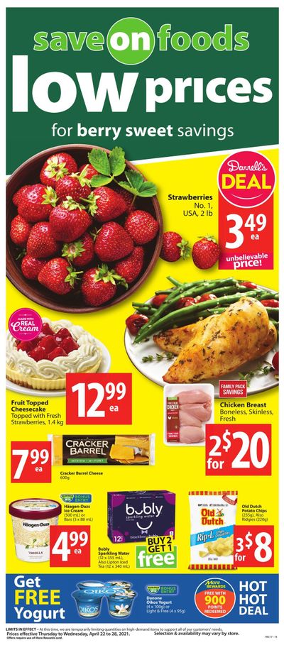 Save on Foods (AB) Flyer April 22 to 28