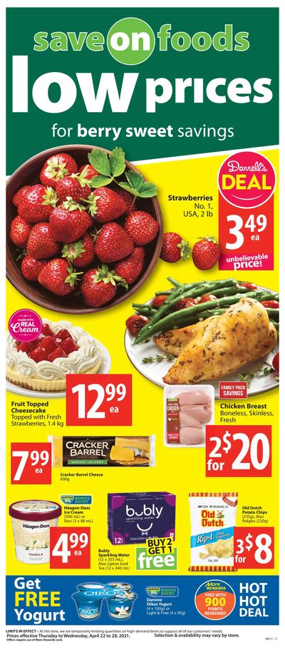 Save on Foods (SK) Flyer April 22 to 28