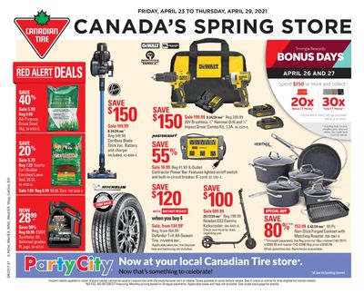 Canadian Tire (West) Flyer April 23 to 29