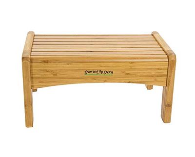 Growing Up Green Bamboo Step Stool, Natural $30.5 (Reg $44.74)