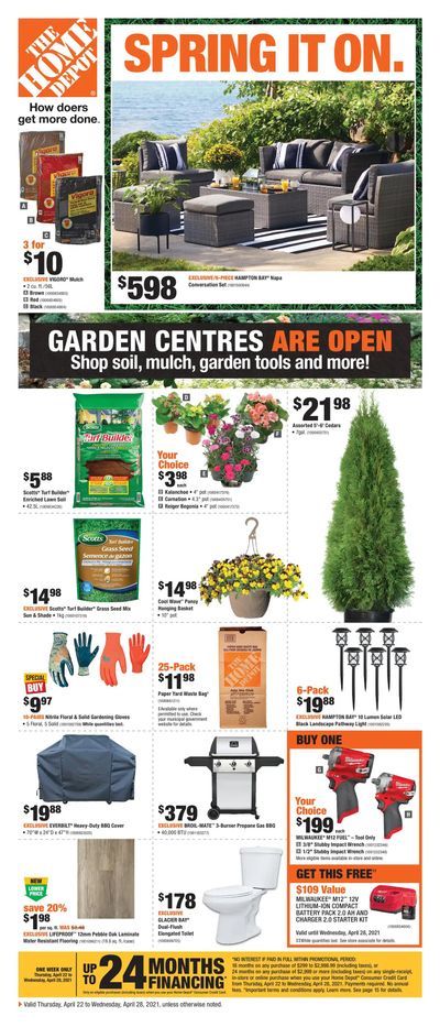Home Depot (BC) Flyer April 22 to 28