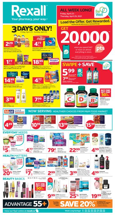 Rexall (West) Flyer April 23 to 29