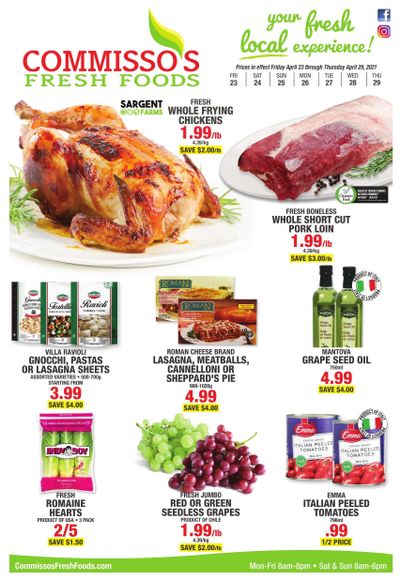 Commisso's Fresh Foods Flyer April 23 to 29