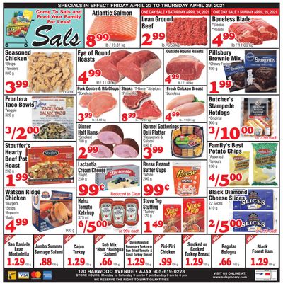 Sal's Grocery Flyer April 23 to 29