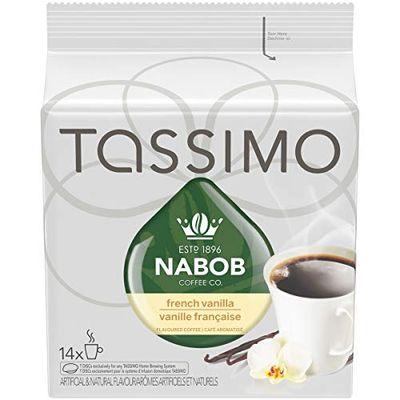 Tassimo Nabob Coffee French Vanilla, 14 T-Discs $4.98 (Reg $7.97)