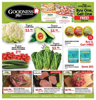 Goodness Me Flyer April 22 to May 5