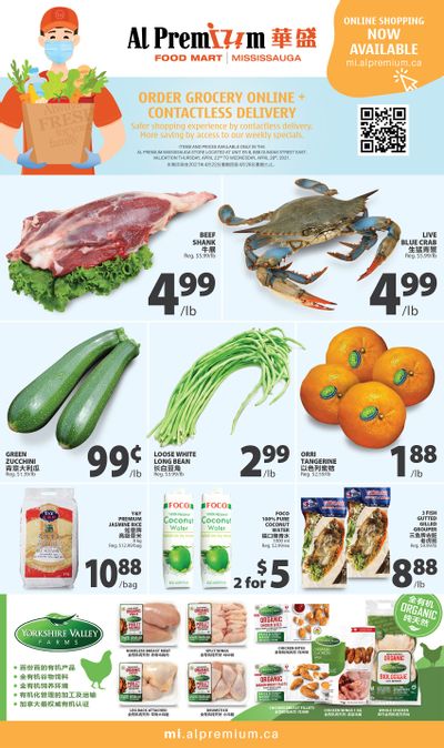 Al Premium Food Mart (Mississauga) Flyer April 22 to 28
