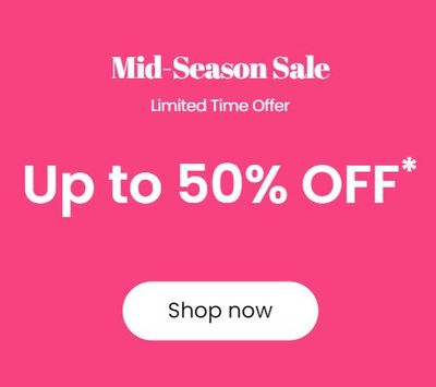 Penningtons Canada Deals: Save Up to 50% OFF Mid-Season Sale + 20% OFF Sandals + More