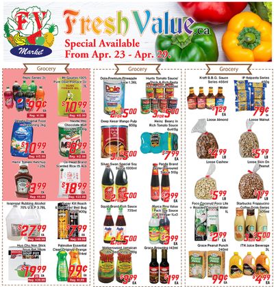 Fresh Value Flyer April 23 to 29