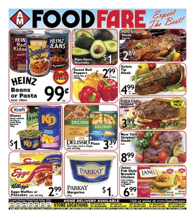 Food Fare Flyer April 24 to 30