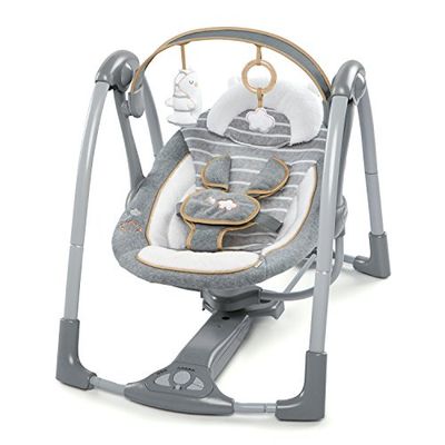 Ingenuity Boutique Collection Swing 'n Go Portable Swing - Bella Teddy $83.97 (Reg $128.99)