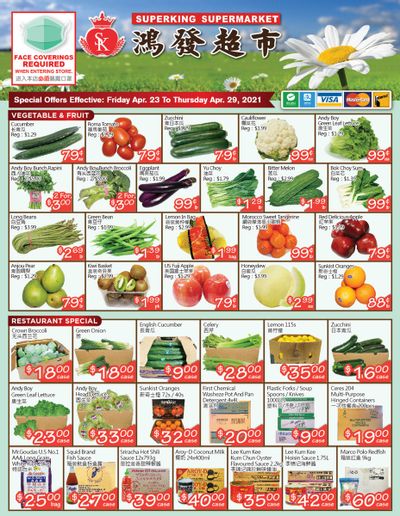 Superking Supermarket (North York) Flyer April 23 to 29