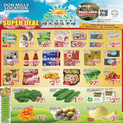 Sunny Foodmart (Don Mills) Flyer April 23 to 29