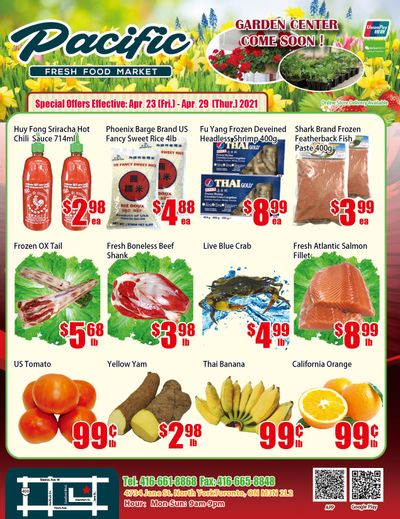 Pacific Fresh Food Market (North York) Flyer April 23 to 29