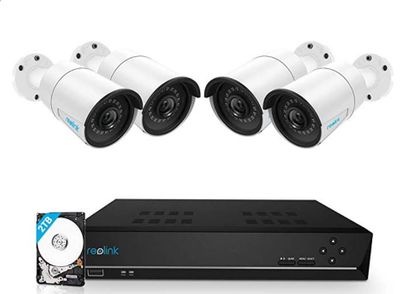 Reolink 8CH PoE Home Security Camera System  For $391.50 At Amazon Canada