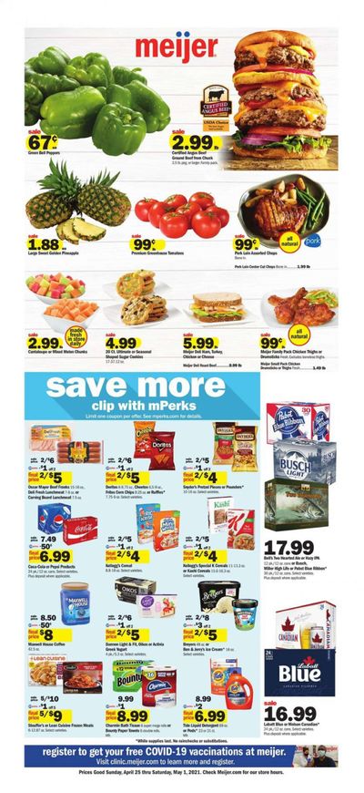Meijer (MI) Weekly Ad Flyer April 25 to May 1 Meijer (MI) Weekly Ad Flyer April 25 to May 1
