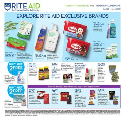 RITE AID Weekly Ad Flyer April 25 to May 1