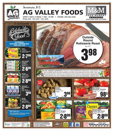 AG Foods Flyer April 23 to 29