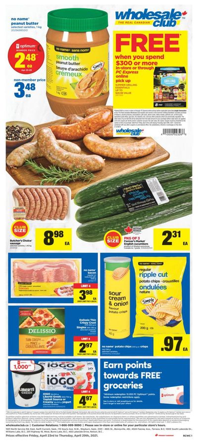 Real Canadian Wholesale Club Flyer April 23 to 29