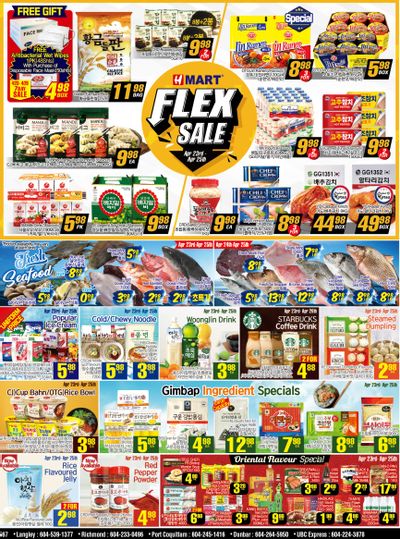H Mart (West) Flyer April 23 to 29