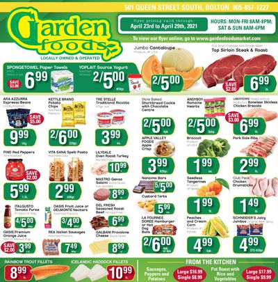Garden Foods Flyer April 23 to 29