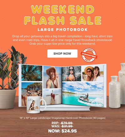 Super low price Weekend Flash Sale starts now 🎉