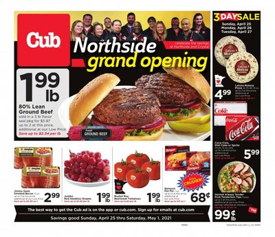 Cub Foods Weekly Ad Flyer April 25 to May 1