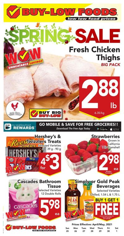 Buy-Low Foods Flyer April 25 to May 1