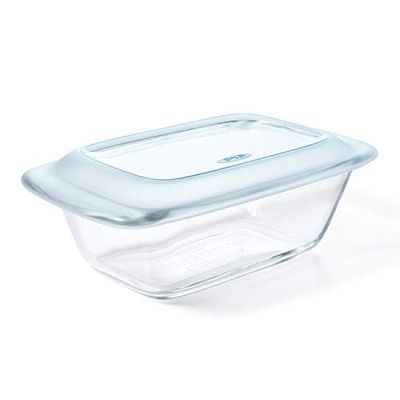 OXO Good Grips Glass Loaf Pan with Lid, One Size $21.49 (Reg $26.92)