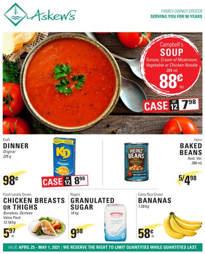 Askews Foods Flyer April 25 to May 1