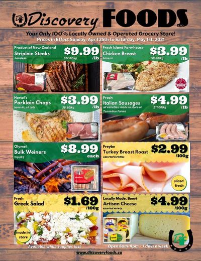 Discovery Foods Flyer April 25 to May 1