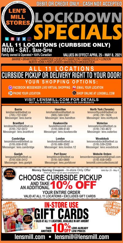 Len's Mill Stores Flyer April 25 to May 8