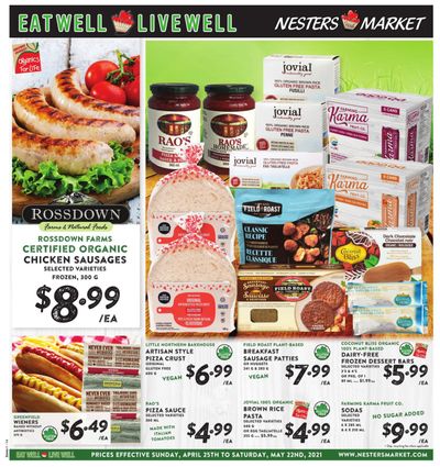 Nesters Market Eat Well Live Well Monthly Flyer April 25 to May 22