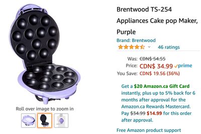 Amazon Canada Deals: Save 36% on Cake pop Maker + 33% on Instant Pot Ultra Electric Pressure Cooker + More Offers