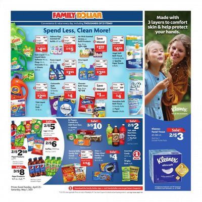 Family Dollar Weekly Ad Flyer April 25 to May 1