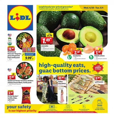 Lidl Weekly Ad Flyer April 28 to May 4