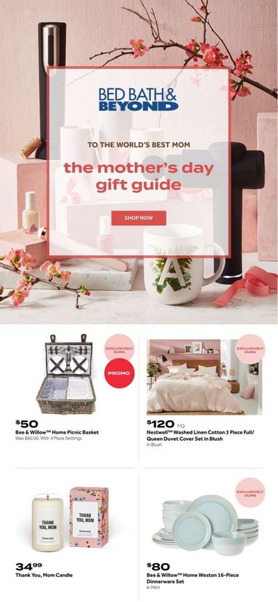 Bed Bath & Beyond Weekly Ad Flyer April 21 to May 9