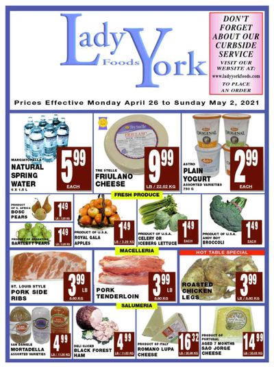 Lady York Foods Flyer April 26 to May 2