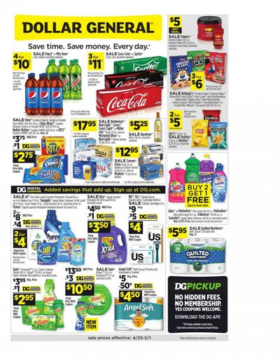Dollar General (CA, NV) Weekly Ad Flyer April 25 to May 1