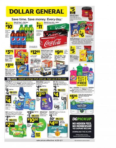 Dollar General (FL) Weekly Ad Flyer April 25 to May 1