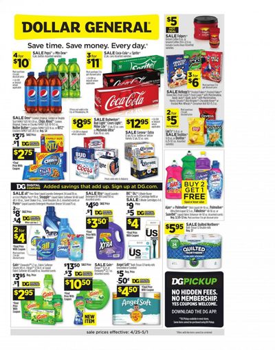 Dollar General (AL) Weekly Ad Flyer April 25 to May 1