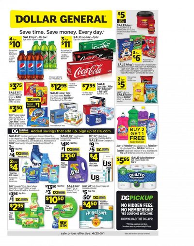 Dollar General (TX) Weekly Ad Flyer April 25 to May 1