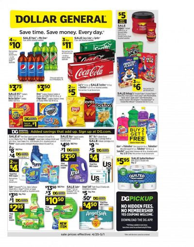 Dollar General (AZ, CO, NM, UT) Weekly Ad Flyer April 25 to May 1