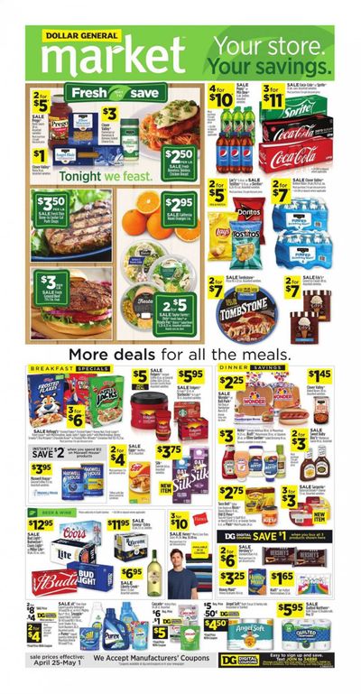 Dollar General (SC) Weekly Ad Flyer April 25 to May 1