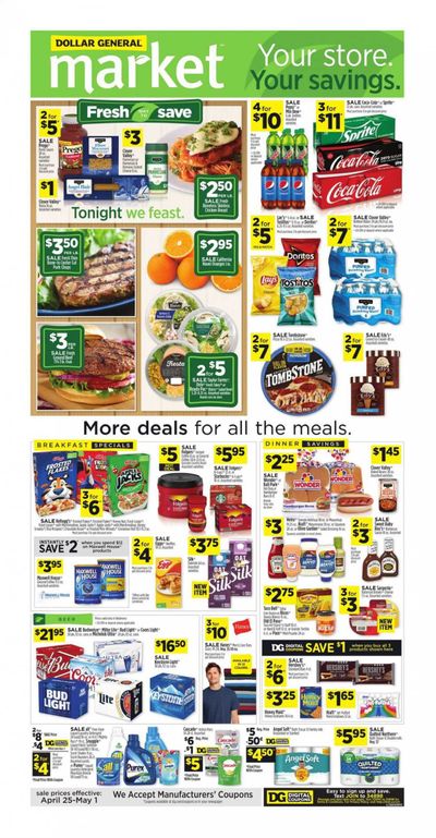 Dollar General (OK) Weekly Ad Flyer April 25 to May 1