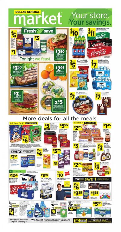 Dollar General (MS) Weekly Ad Flyer April 25 to May 1