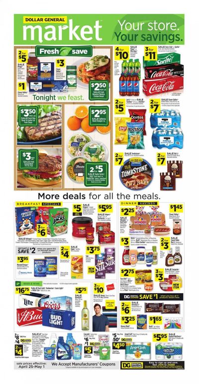 Dollar General (LA) Weekly Ad Flyer April 25 to May 1