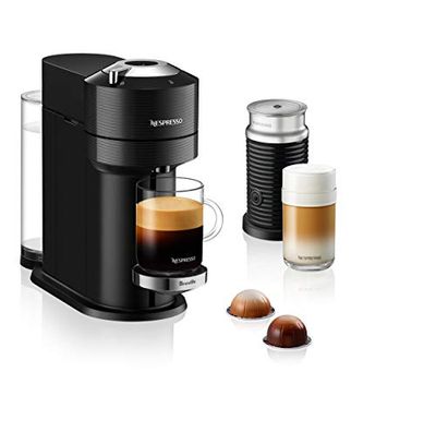 Nespresso Vertuo Next Premium Coffee and Espresso Machine by Breville with Aeroccino Milk Frother, Classic Black $268.95 (Reg $289.99)