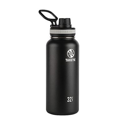 Takeya 50011 Thermoflask Insulated Stainless Steel Water Bottle, 32 oz, Asphalt $26.3 (Reg $38.99)